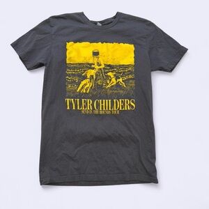 Tyler Childers Send In The Hounds Tour Graphic Band Tee Shirt Medium